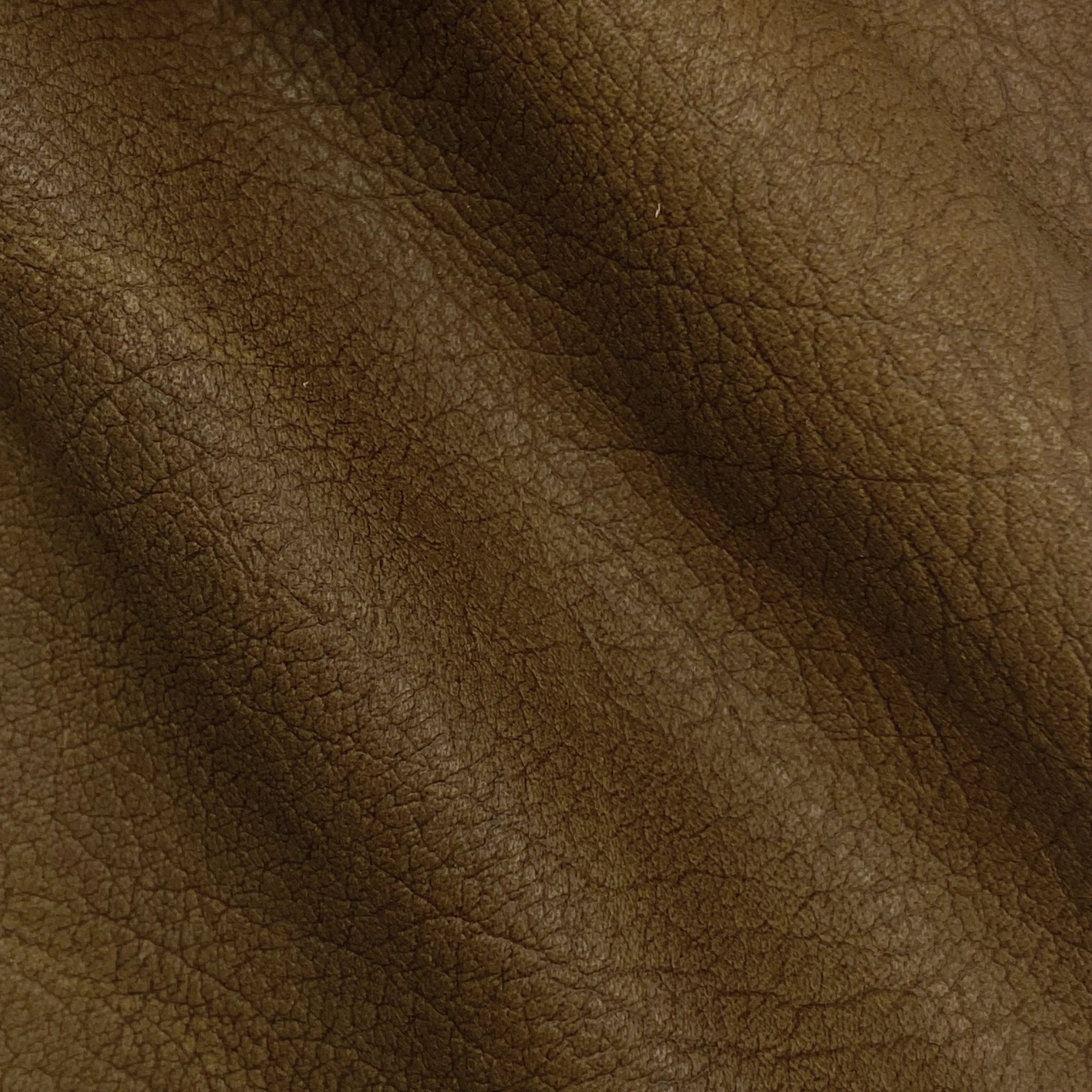 2oz (1.1mm) Cow Leather - Gold Brown (per square foot)
