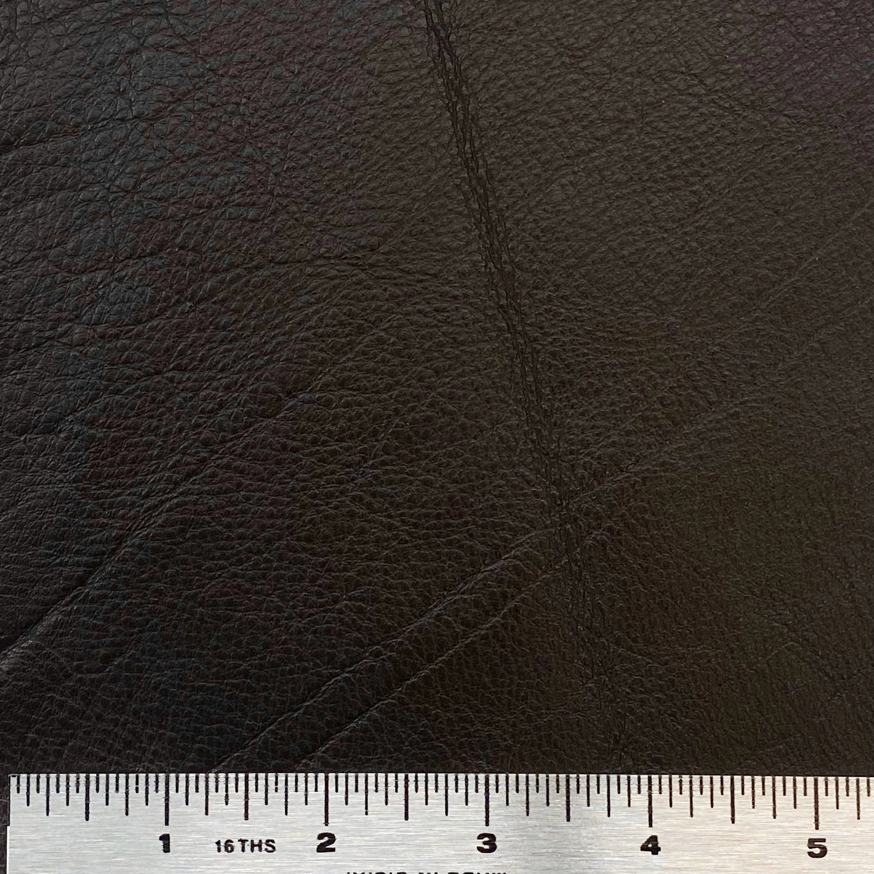 3oz (1.5mm) Cow Leather - Dark Umber (per square foot)