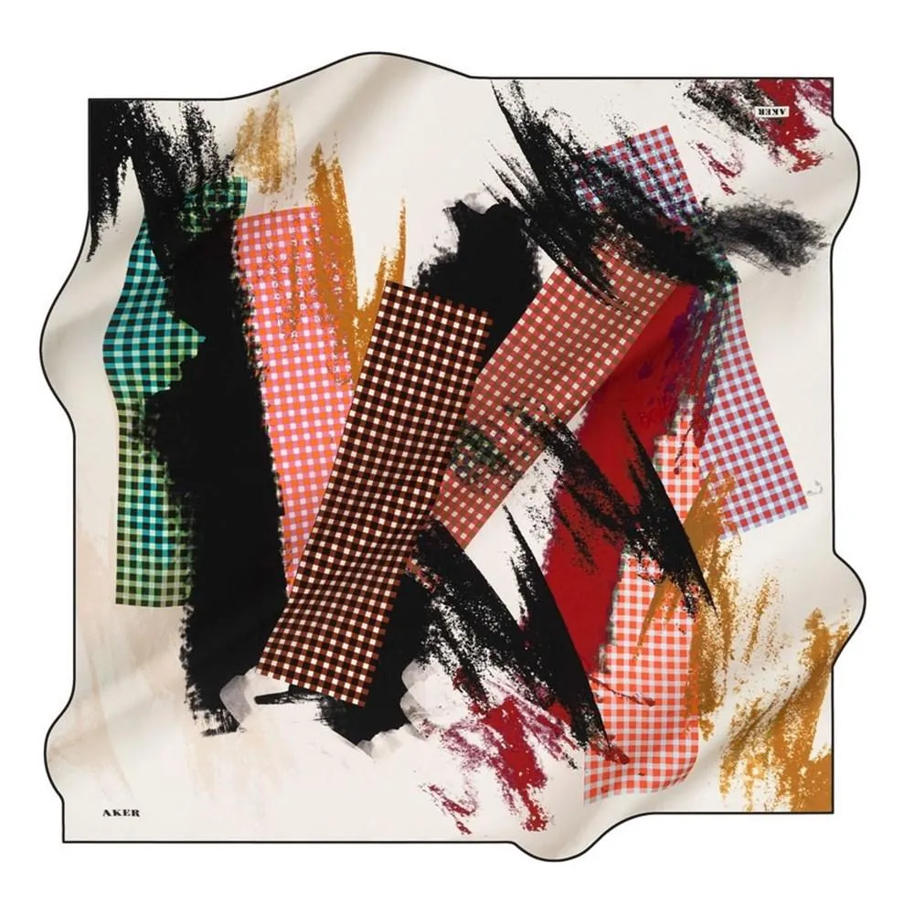 Aker Pyrite Women Silk Scarf No. 12