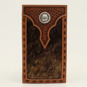 ARIAT MENS RODEO WALLET BASKET WEAVE