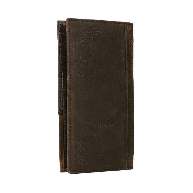 Ariat Rodeo Wallet Checkbook Cover with Scroll Cross Emboss