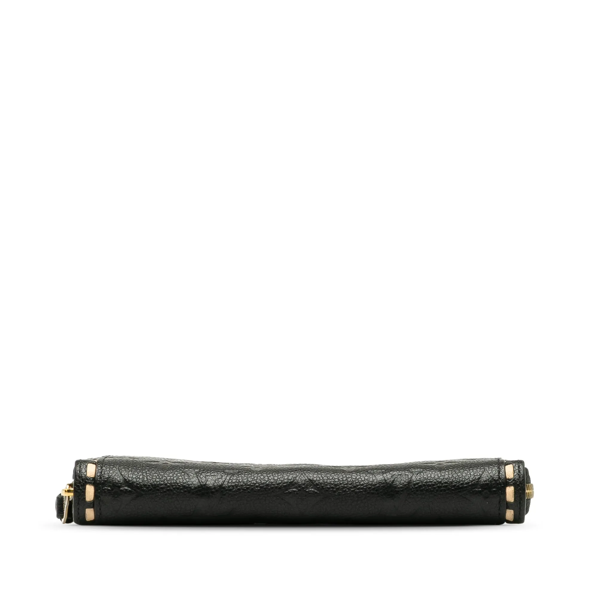 Black Louis Vuitton Monogram Empreinte Zippy Wallet