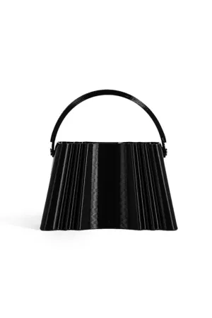 BLACK SILK CLUTCH
