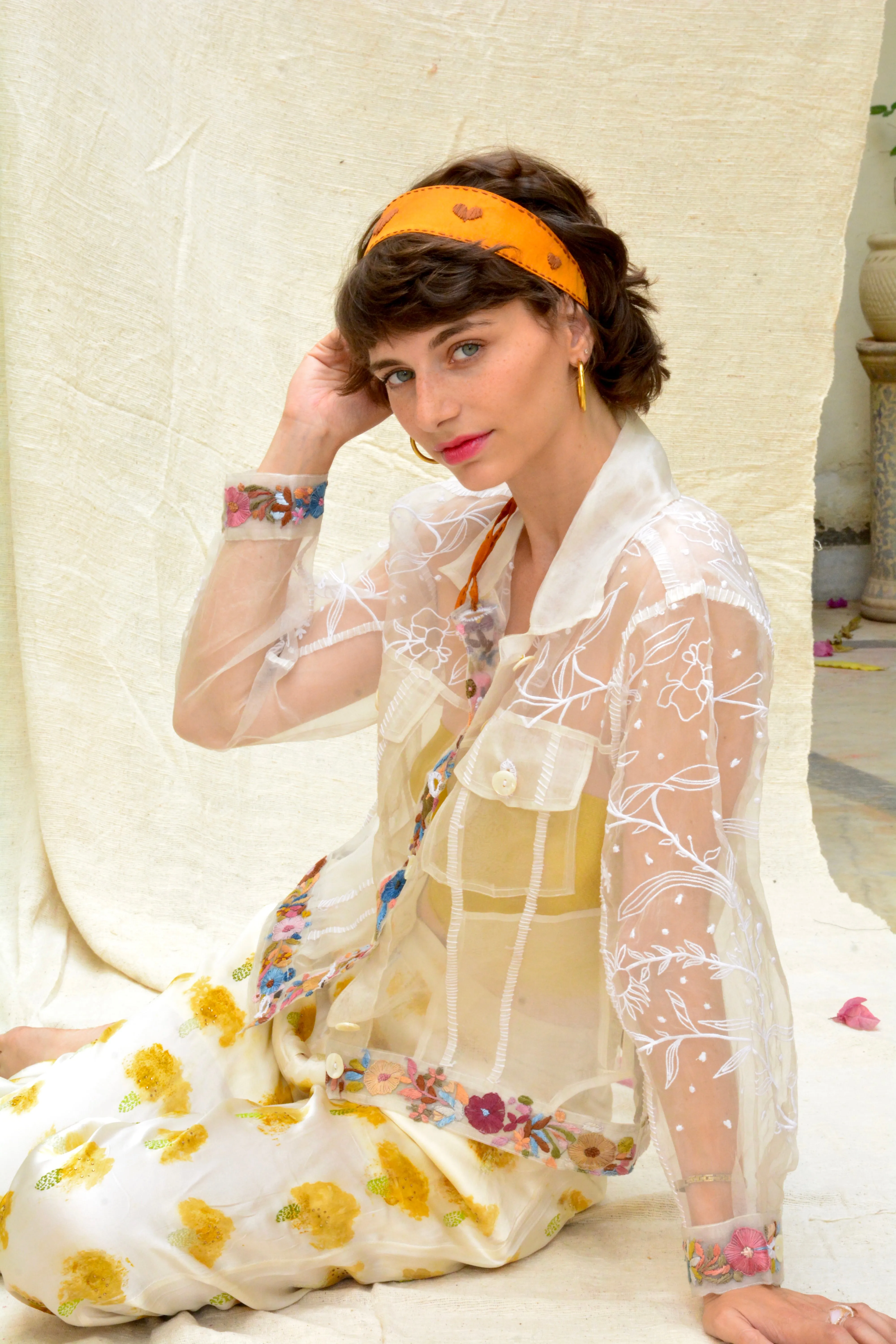Bloom with embroidery - Jacket