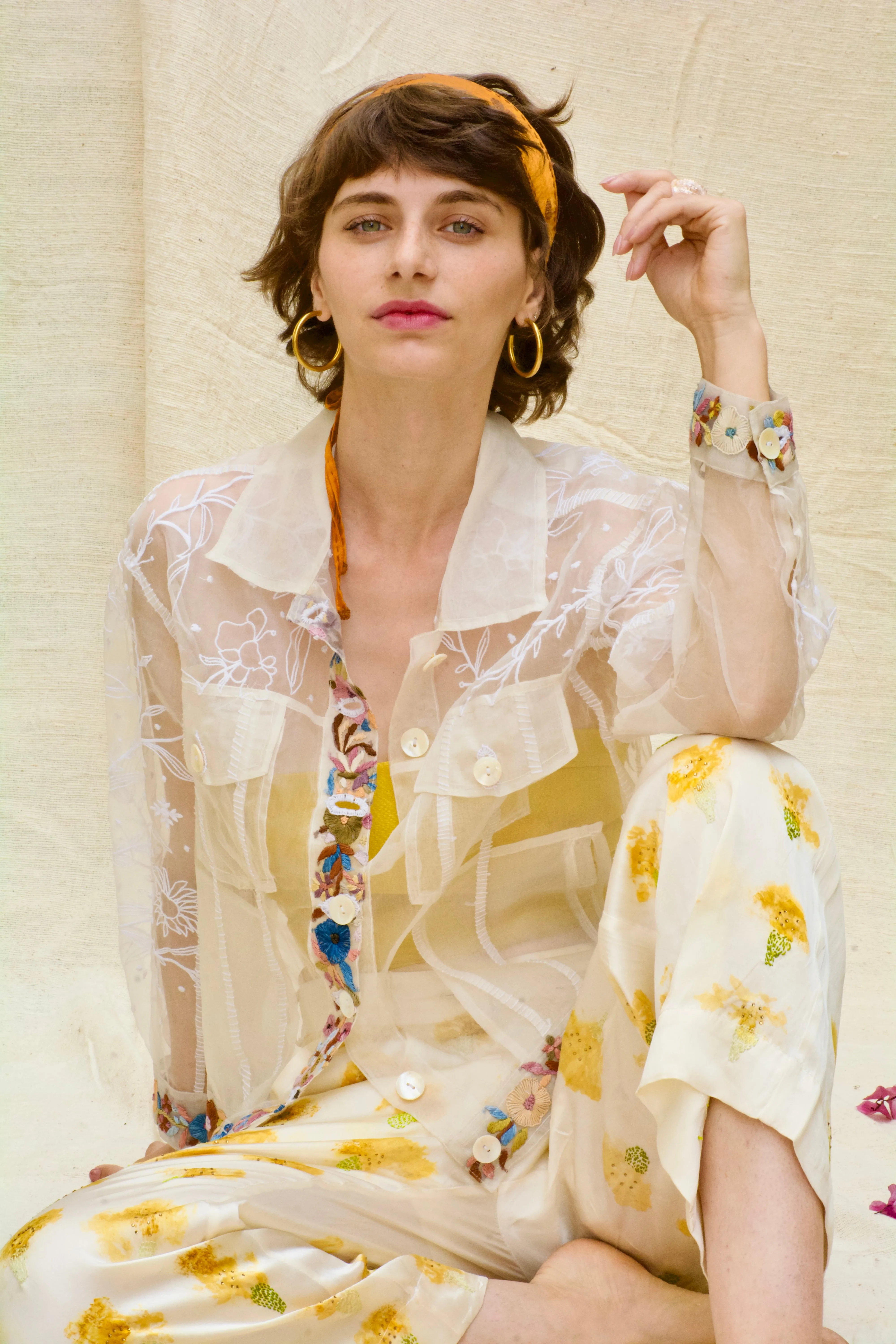 Bloom with embroidery - Jacket