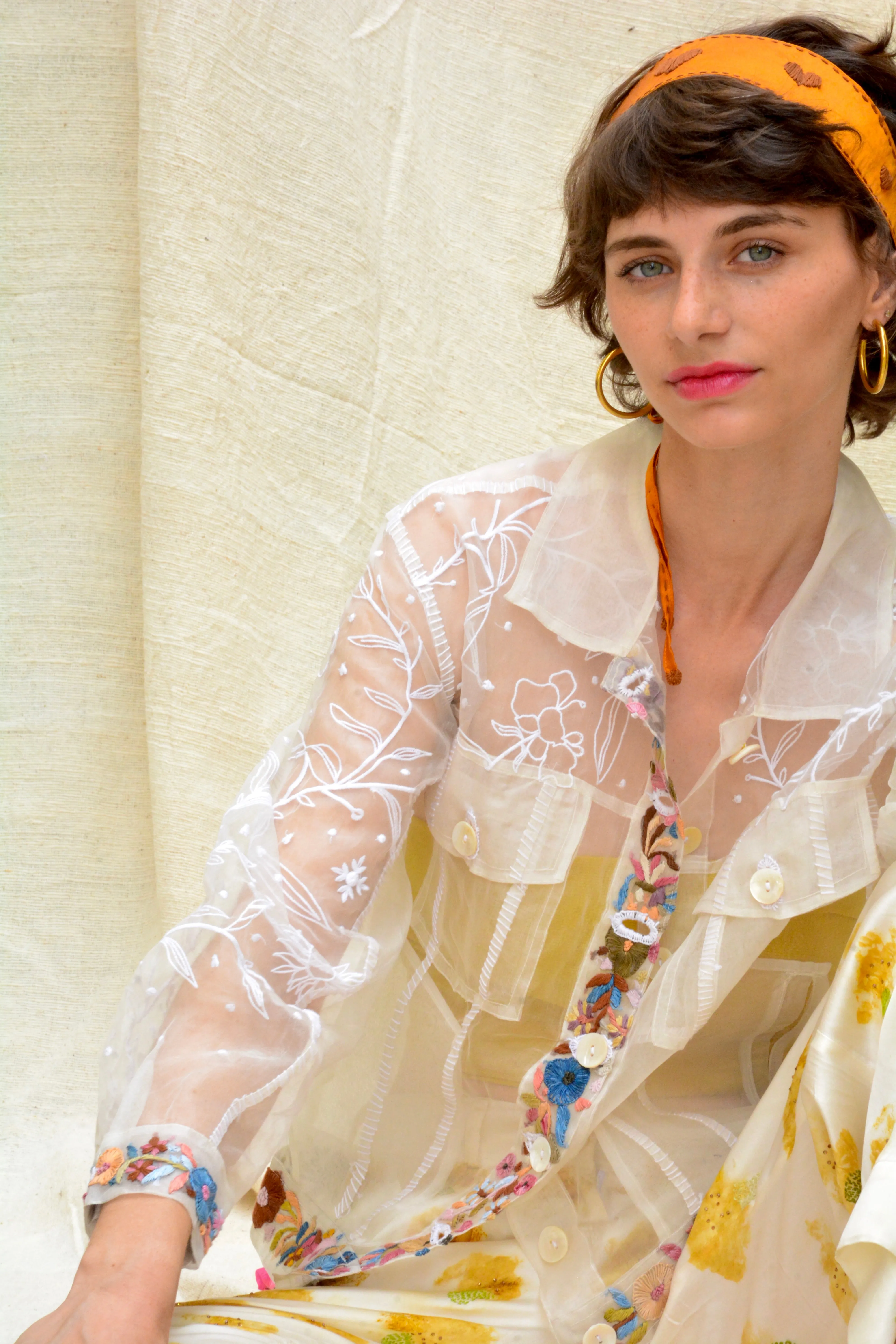Bloom with embroidery - Jacket
