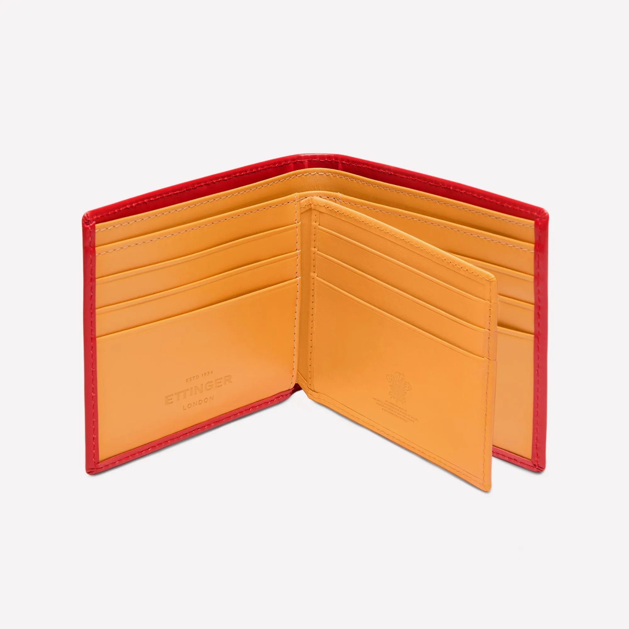 Bridle Hide Billfold with 12 C/C