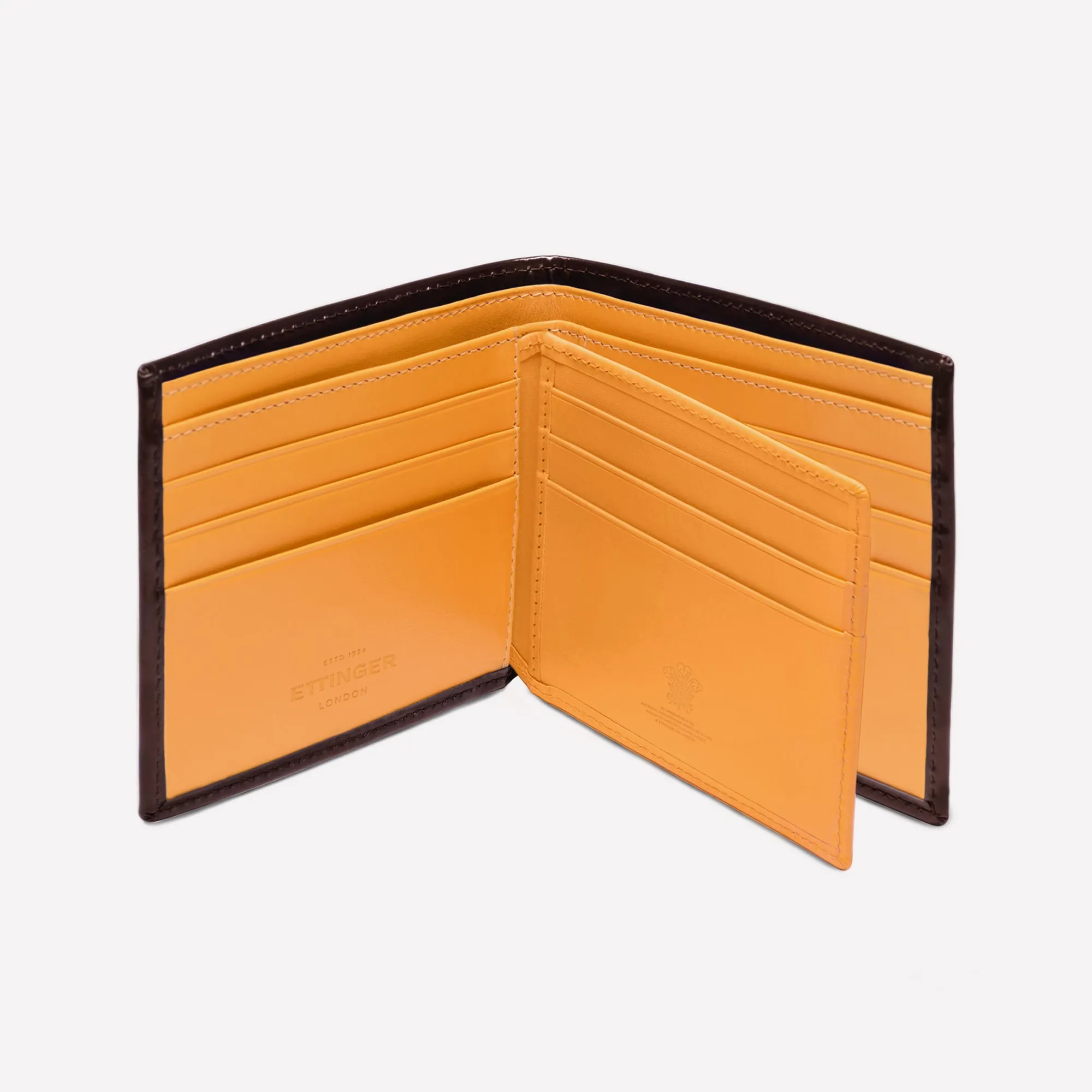 Bridle Hide Billfold with 12 C/C