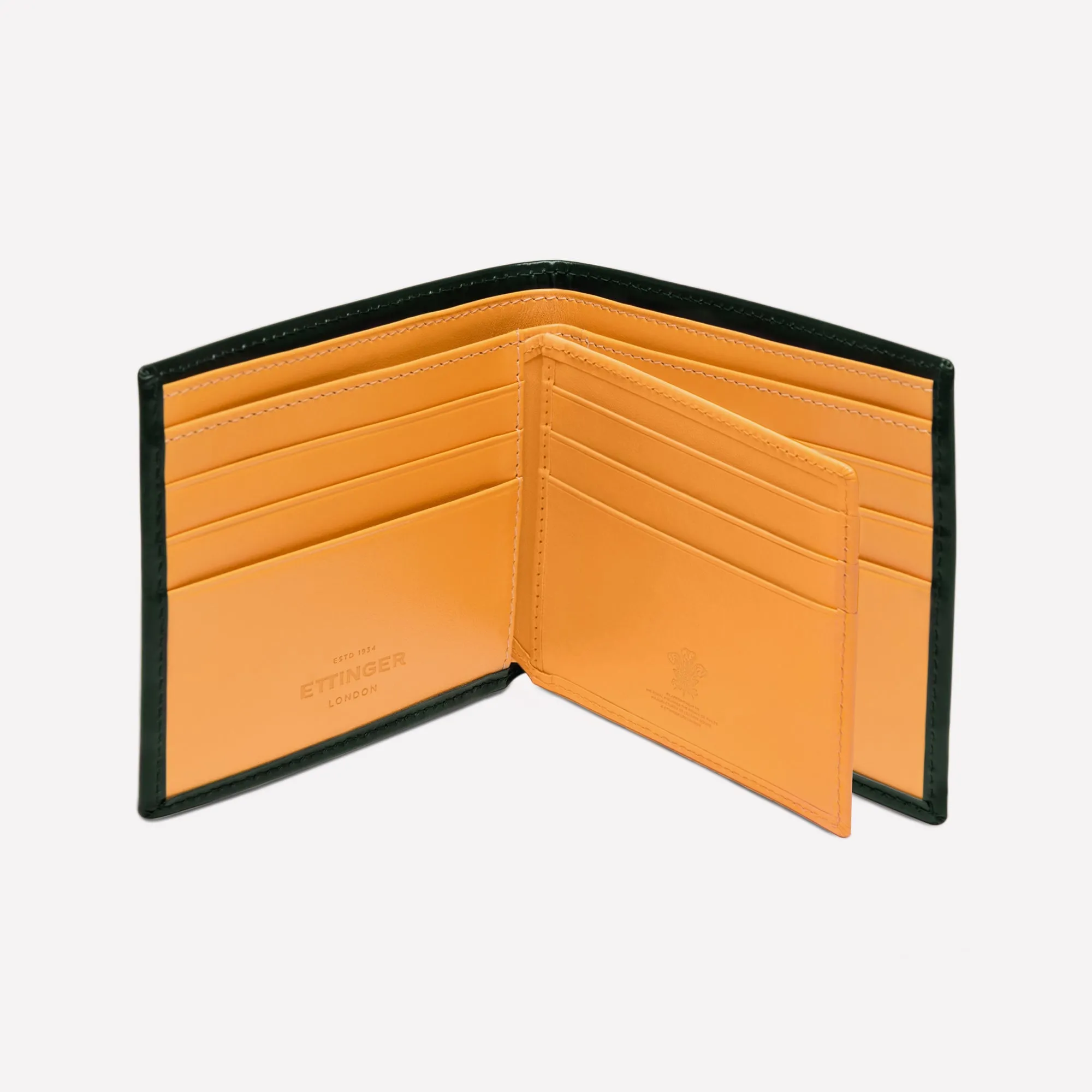 Bridle Hide Billfold with 12 C/C