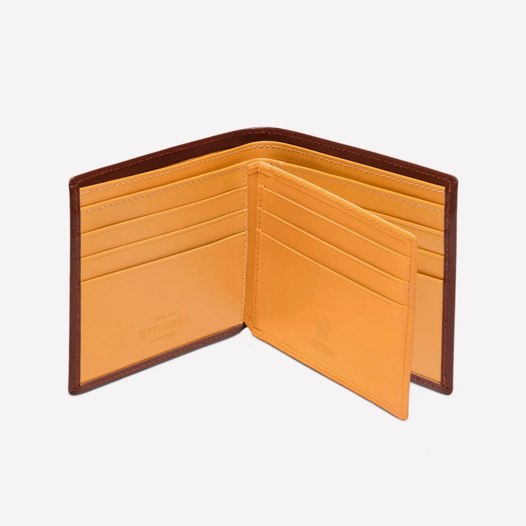 Bridle Hide Billfold with 12 C/C