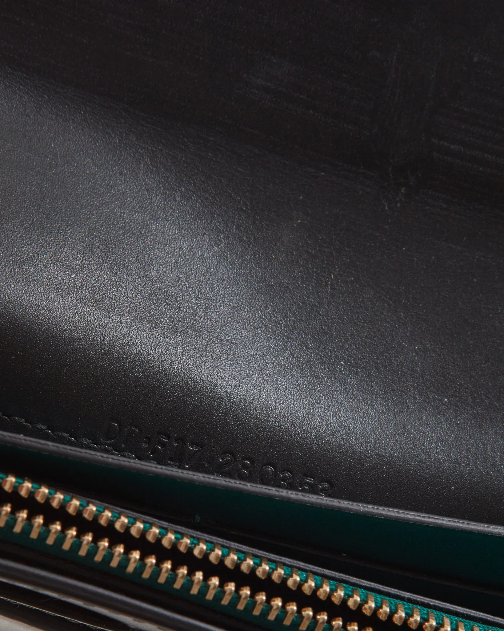 Bulgari Black Leather Serpenti Continental Wallet
