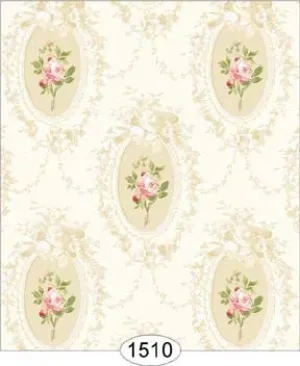 Camilla Floral Pink on White