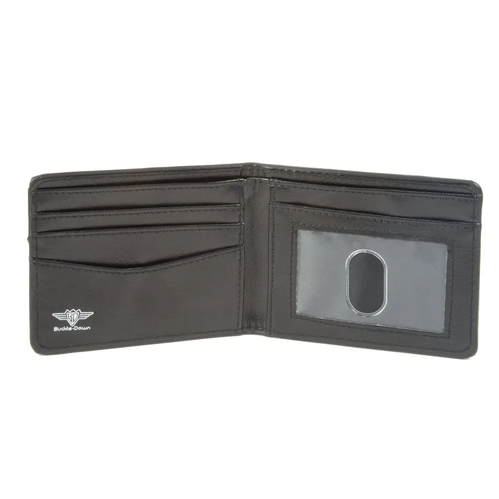 Chevrolet Bowtie American Flag Weathered Gray & Black Bi-Fold Wallet