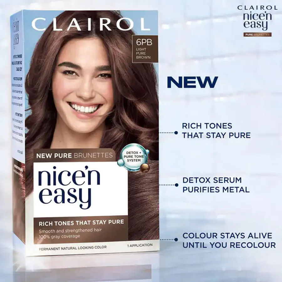Clairol Nice'n Easy Pure Brunettes