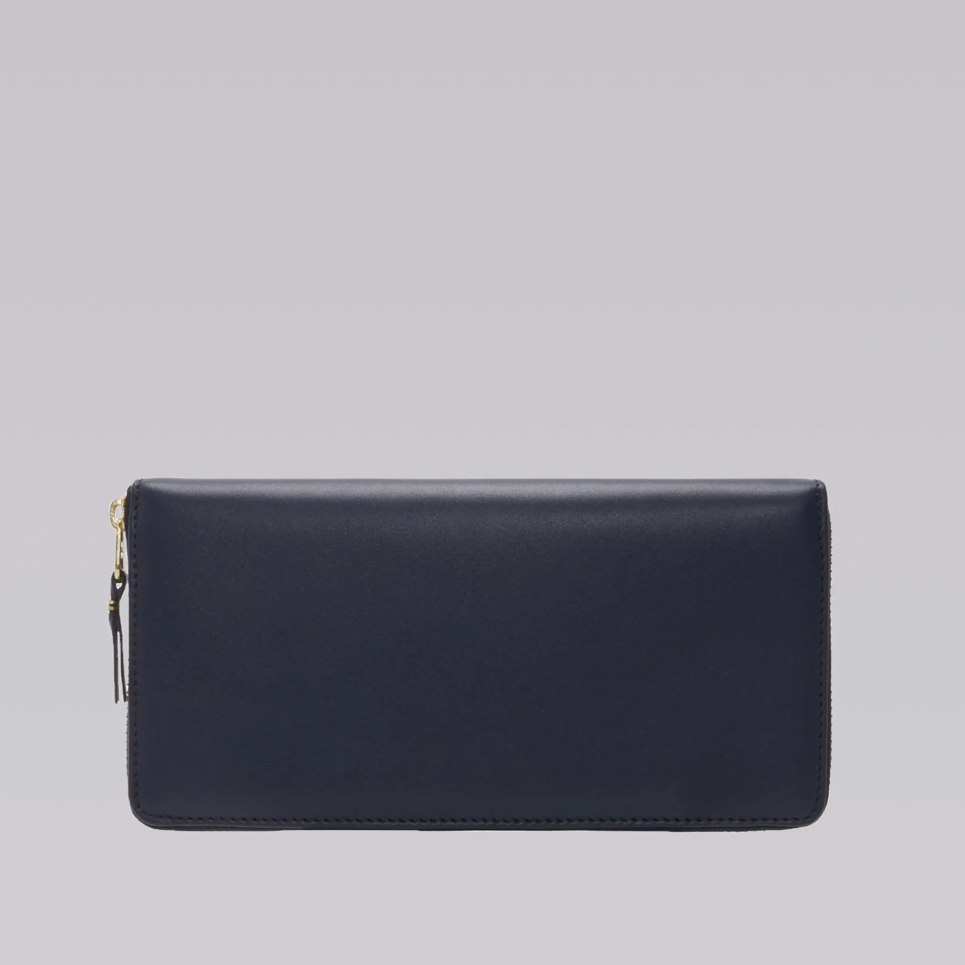 COMME DES GARCONS WALLET SA0110 CLASSIC PLAIN NAVY BLUE