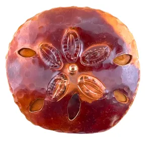 Copper Sand Dollar Pendant