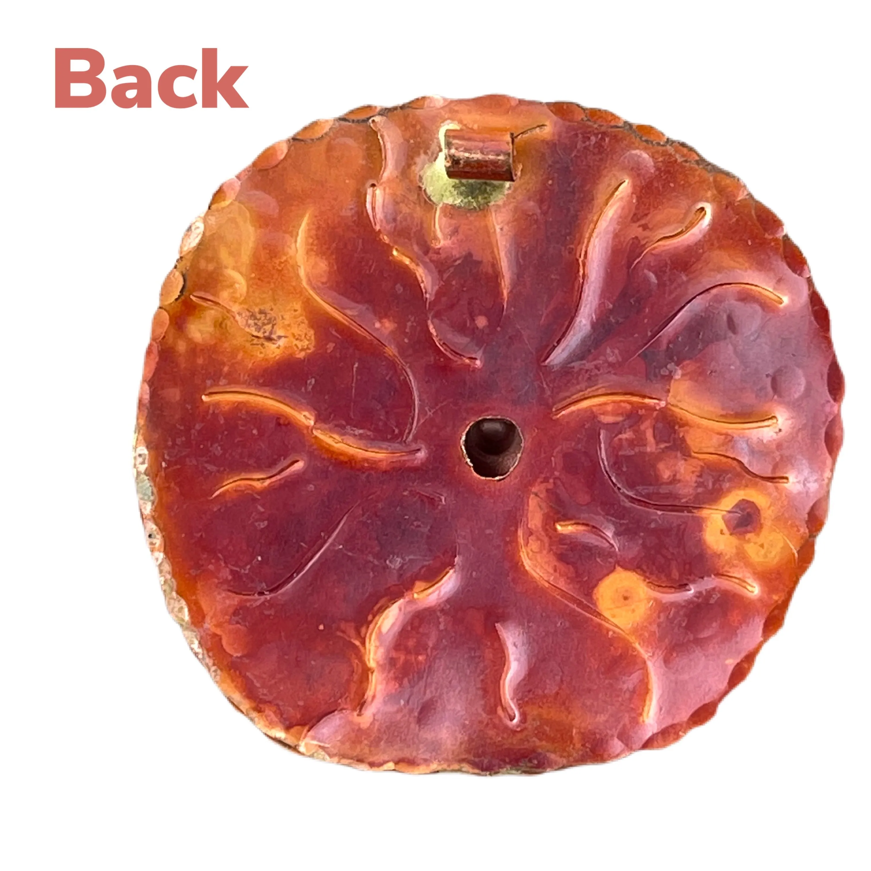 Copper Sand Dollar Pendant