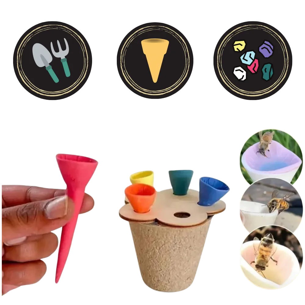 Discreet Attractive Color Bee Cup