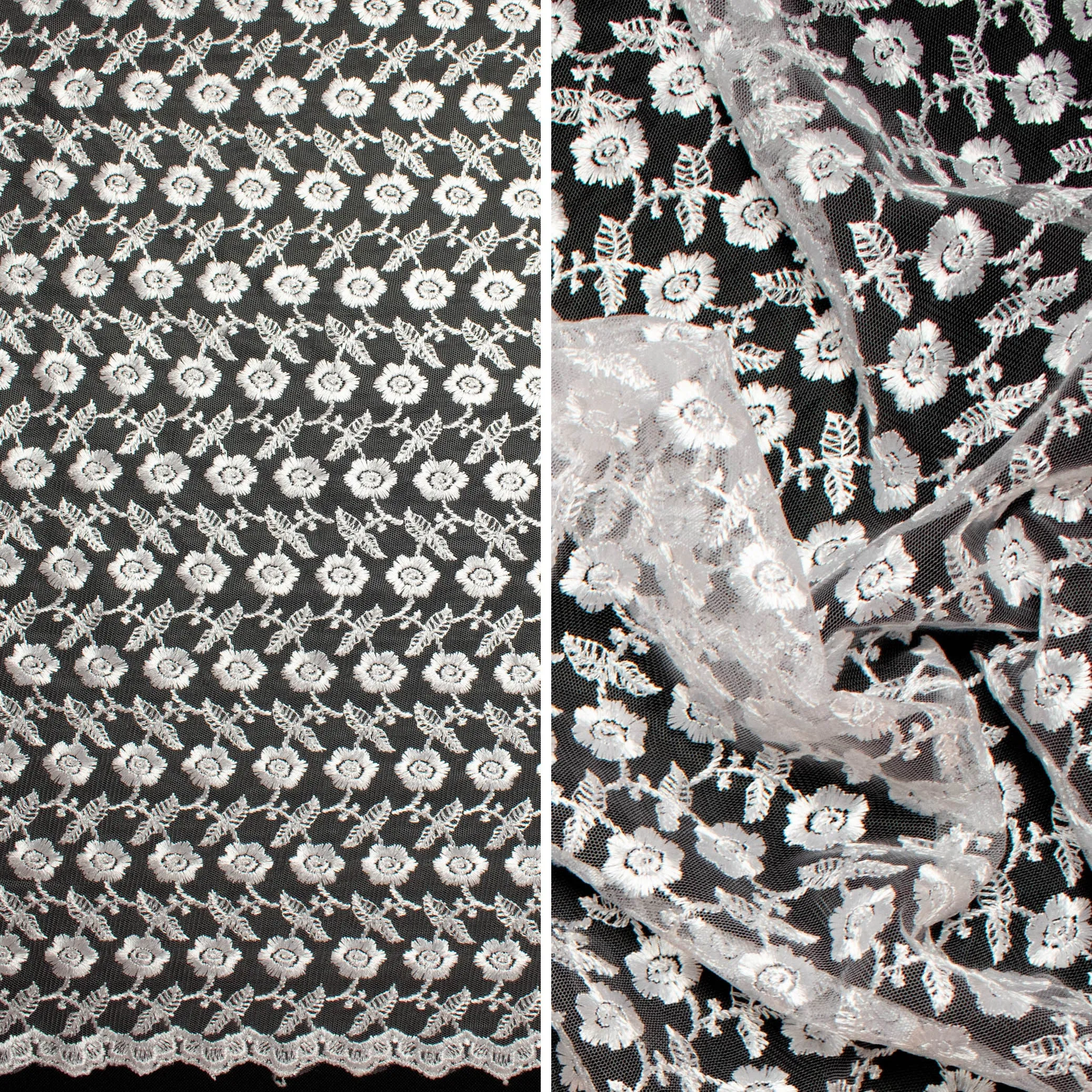 Embroidered Lace