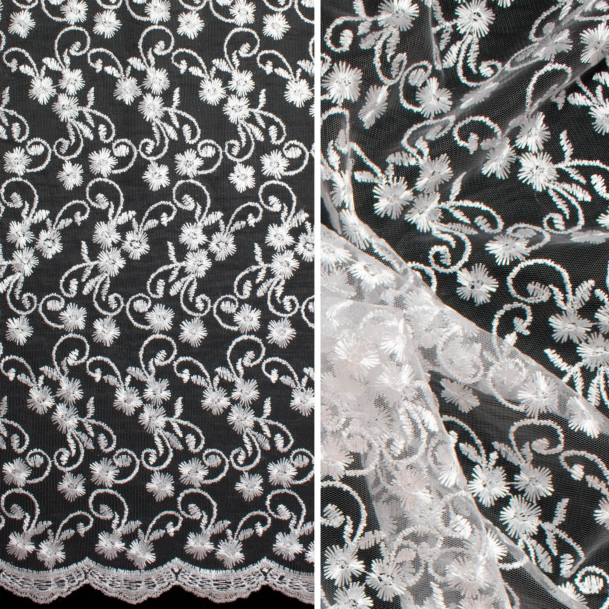Embroidered Lace