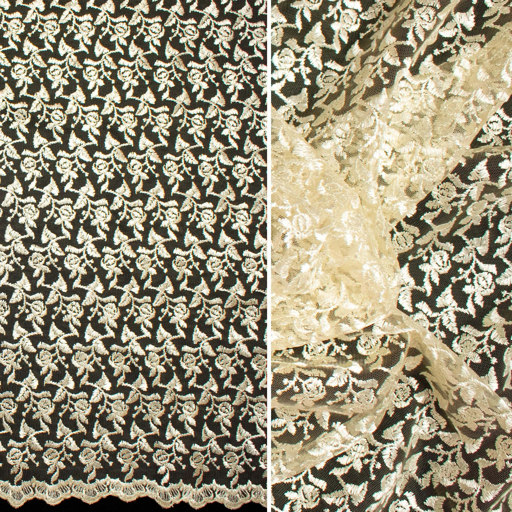 Embroidered Lace