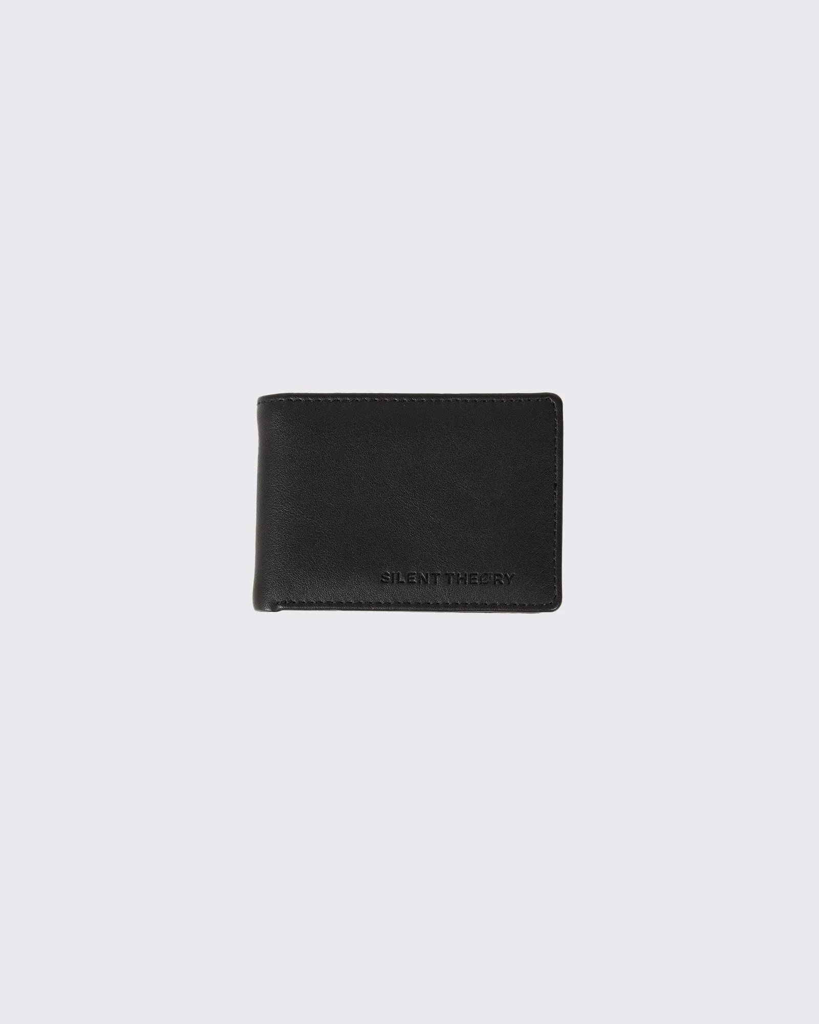 Essential Coin Fold Wallet Black