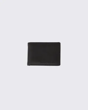 Essential Coin Fold Wallet Black