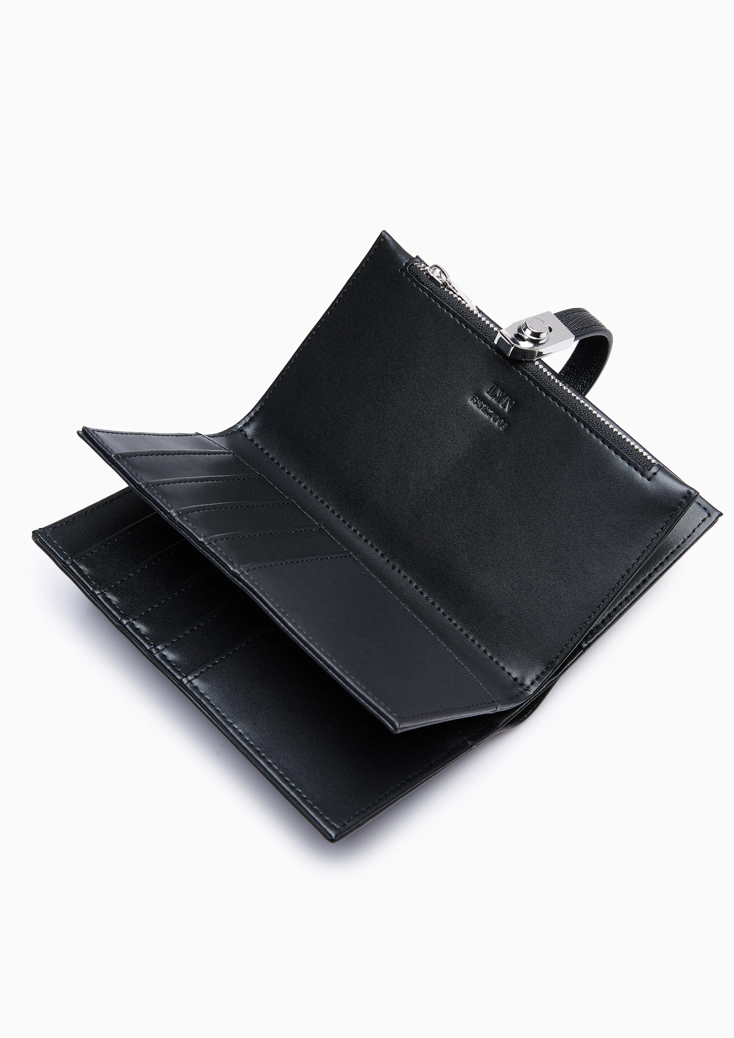 Flawless Semi Long Wallet - Black