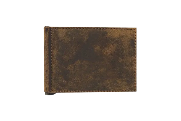 Gem Dandy Men's Brown Front Pocket Wallet