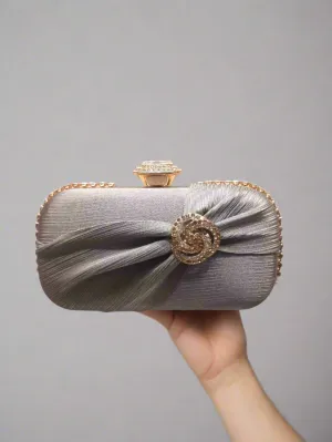 Grey | Fancy Clutch for women