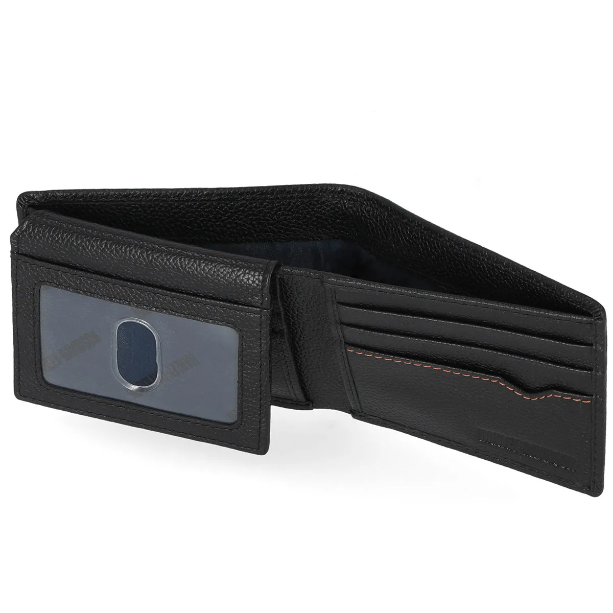 Harley-Davidson Men's Classic Bar & Shield Logo Passcase Leather Billfold Wallet, MWM004/08