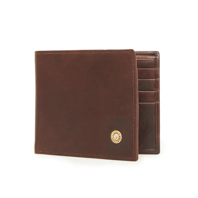 Hicks & Hides Rifle Mens Wallet - Brown