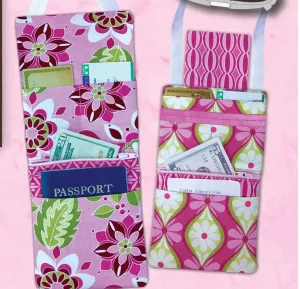 Hide Inside Travel Wallets Design Card