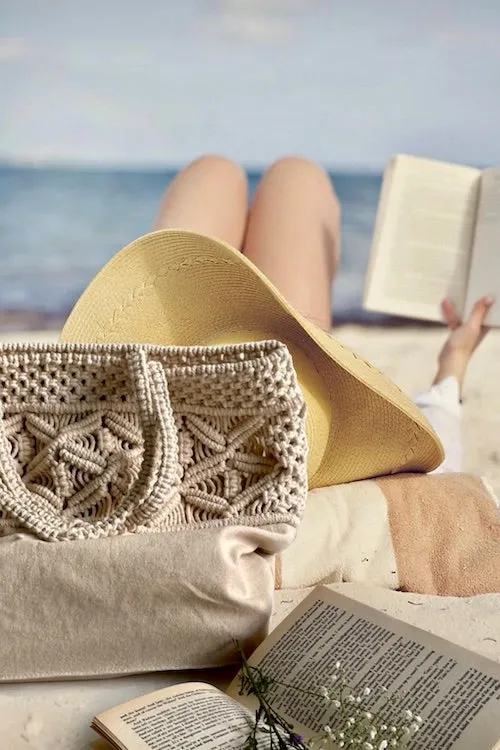 House Of Macrame "Beach Pls" Tote-Bag