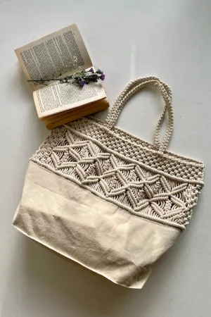 House Of Macrame "Beach Pls" Tote-Bag