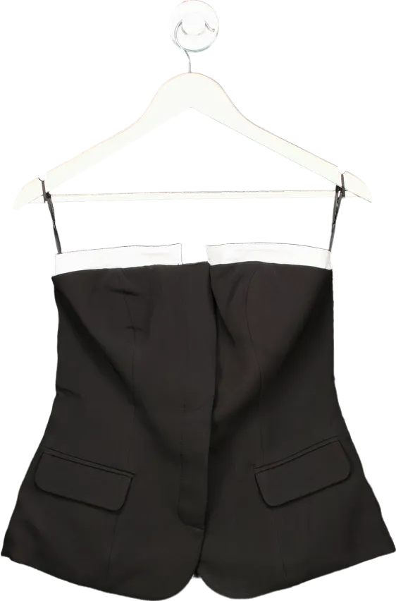 Key Couture Black Corset Brb White Reve UK M
