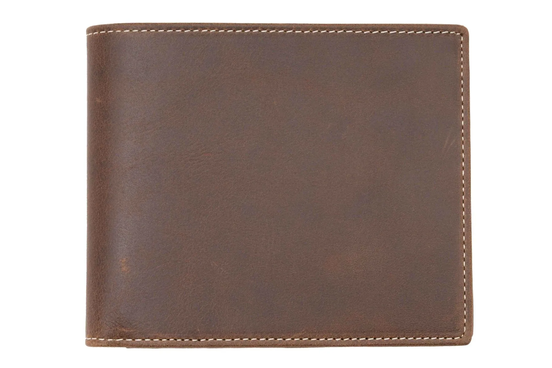 Le Grand 10 Card Antique Mahogany Leather Wallet