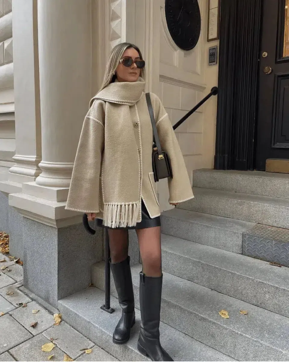 Leonora – Double-breasted design – Winter coat