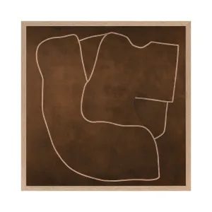 Maze of Boundaries Portrait Art Print