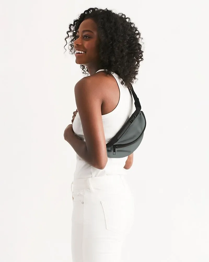 Medium Dark Green Gray Belt Bag | Medium Dark Pale Green Gray | C10M0Y10K60