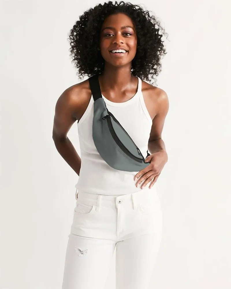 Medium Dark Green Gray Belt Bag | Medium Dark Pale Green Gray | C10M0Y10K60