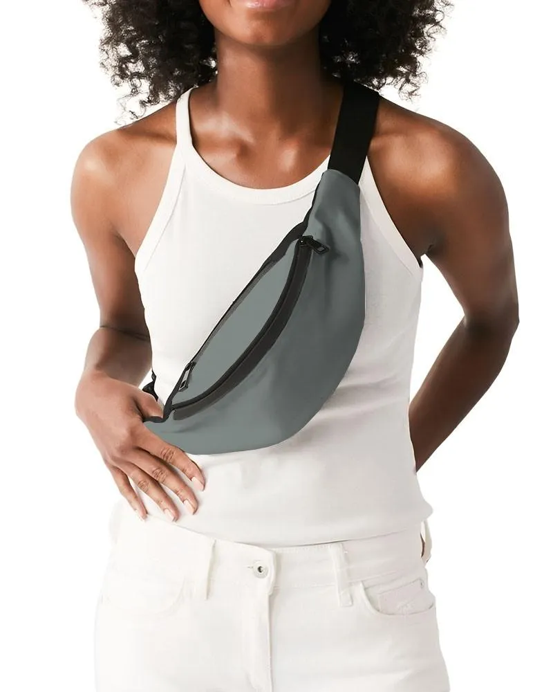 Medium Dark Green Gray Belt Bag | Medium Dark Pale Green Gray | C10M0Y10K60