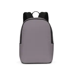 Medium Dark Magenta Gray Waterproof Backpack | Medium Dark Pale Magenta Gray | C0M10Y0K60