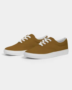 Medium Dark Orange Women's Canvas Sneakers | Women's | Medium Dark Pure Orange | C0M50Y100K60