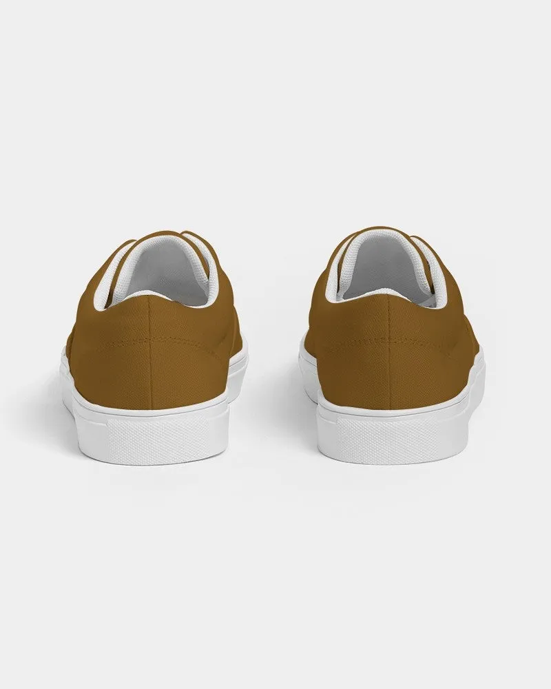 Medium Dark Orange Women's Canvas Sneakers | Women's | Medium Dark Pure Orange | C0M50Y100K60