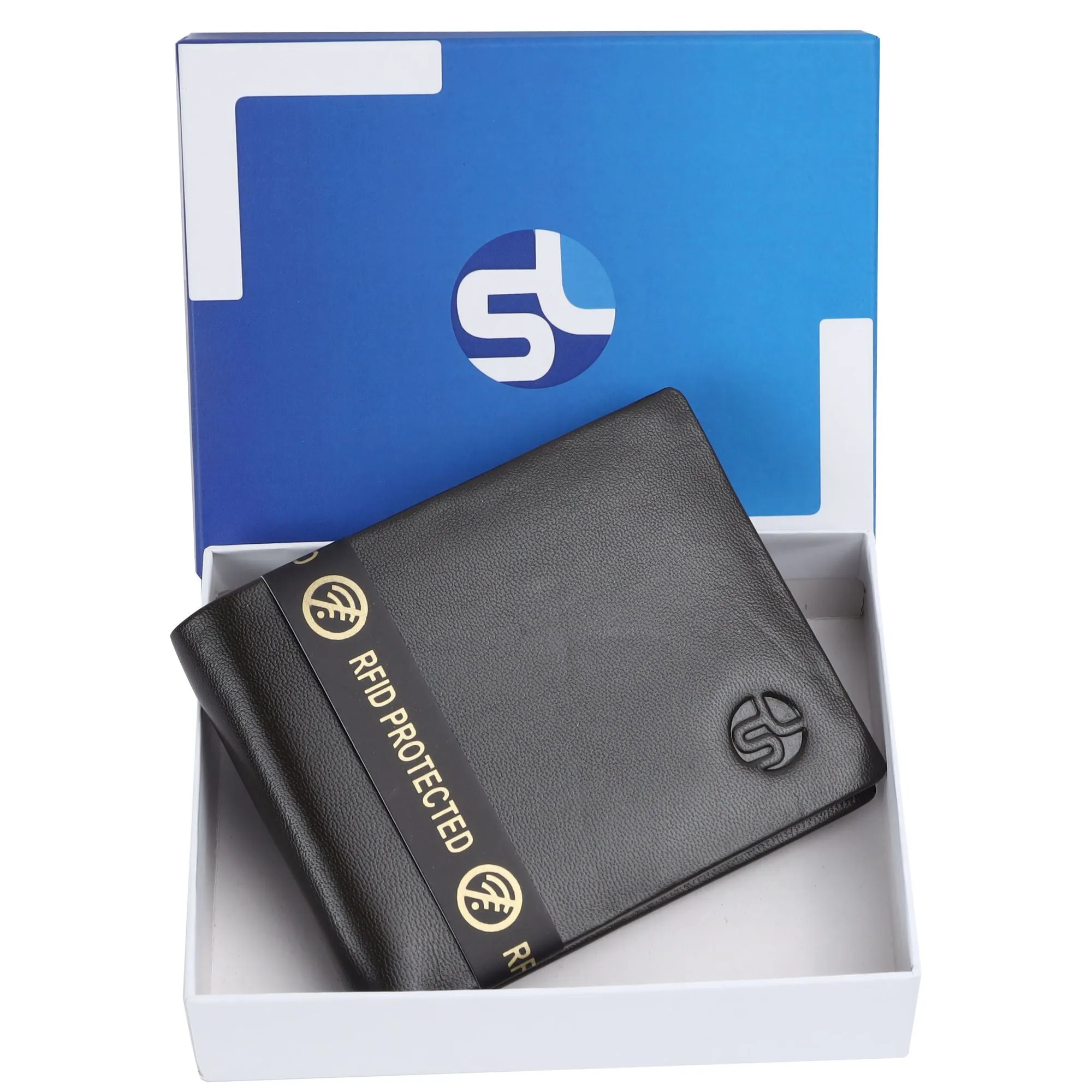 MENS LEATHER RFID WALLET  54105
