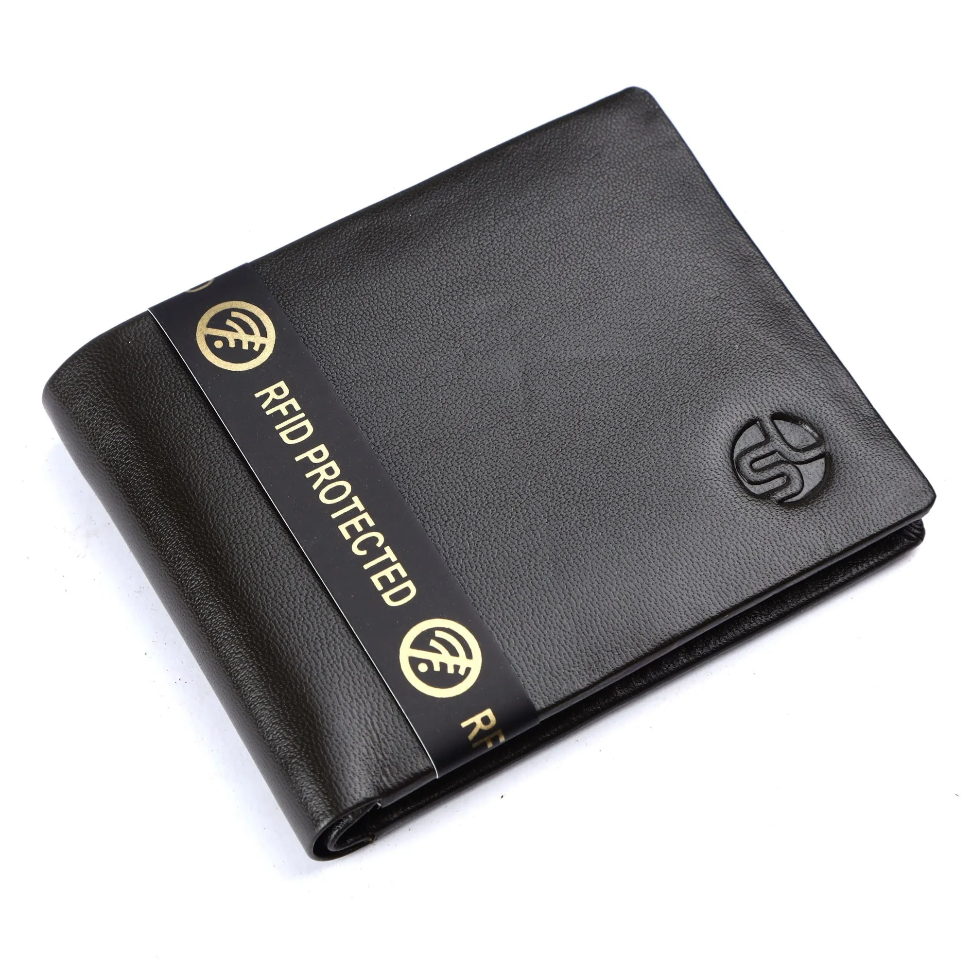 MENS LEATHER RFID WALLET  54105