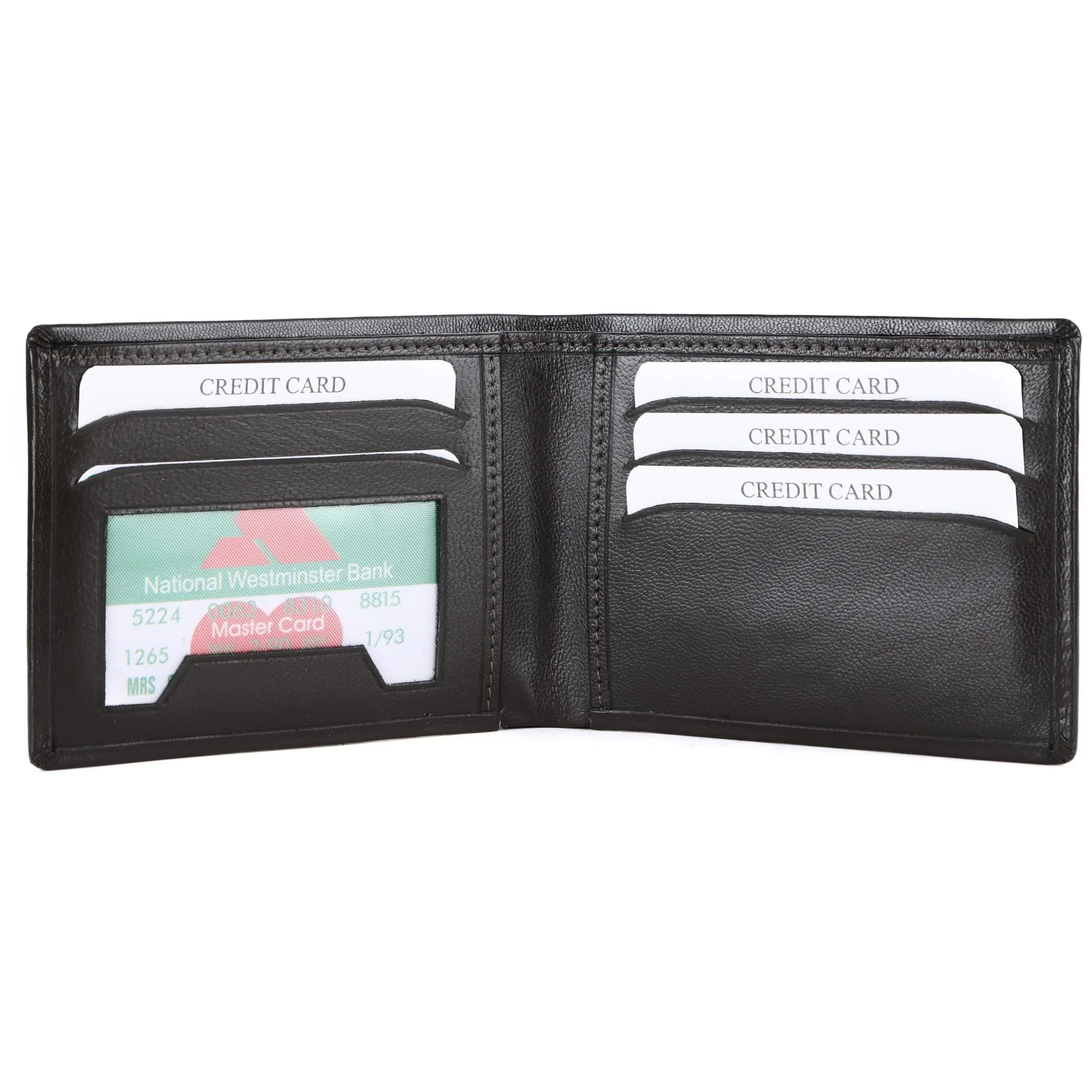 MENS LEATHER RFID WALLET  54105