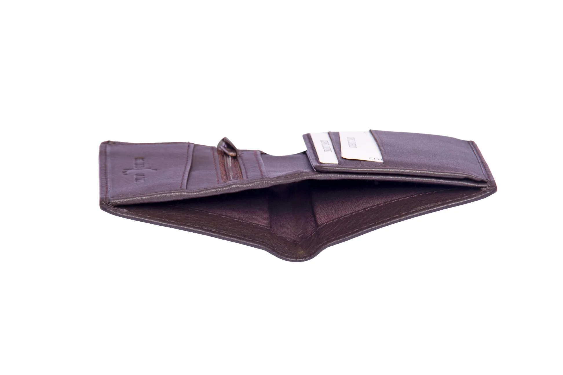 MENS LEATHER WALLET 991723 (BROWN)