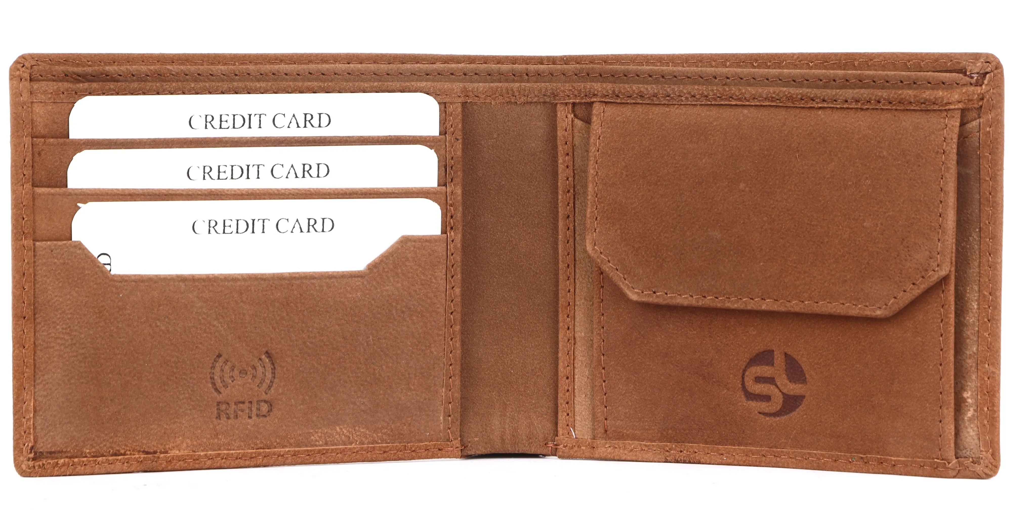 MENS LEATHER WALLET (RFID) 93708